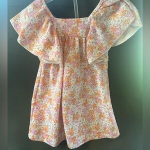Zara toddler colorful flower dress